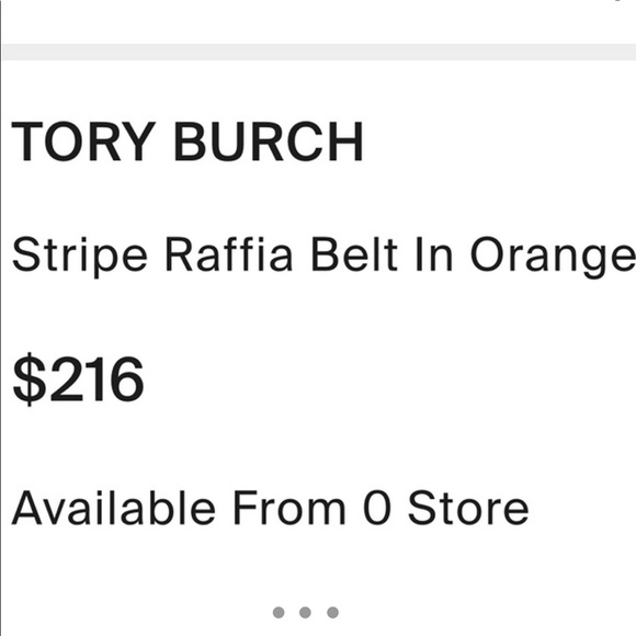 Tory Burch belt - Picture 4 of 4